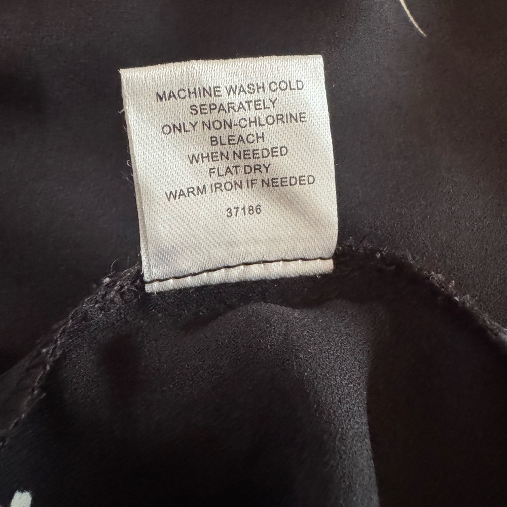 41 Hawthorn Black Floral Blouse with Stud Accents - Picture 4 of 9